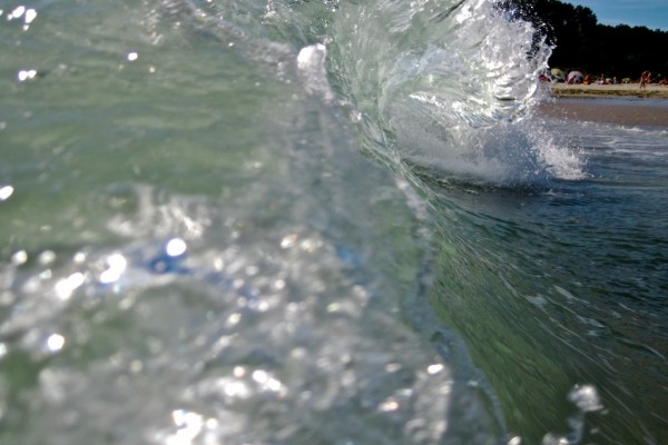 olas playa de major sanxenxo