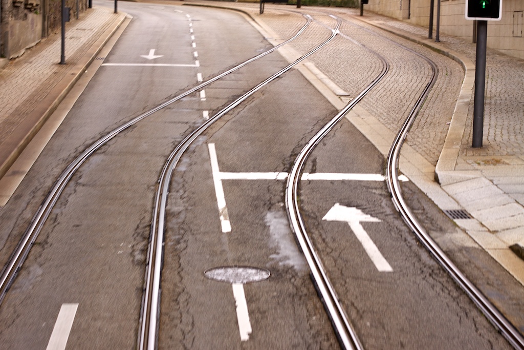 Oporto en metro y tranvía