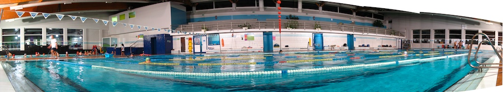 Piscina Municipal de Ponteareas · Panorámica