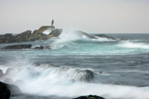 pescador en cabo silleiro 1