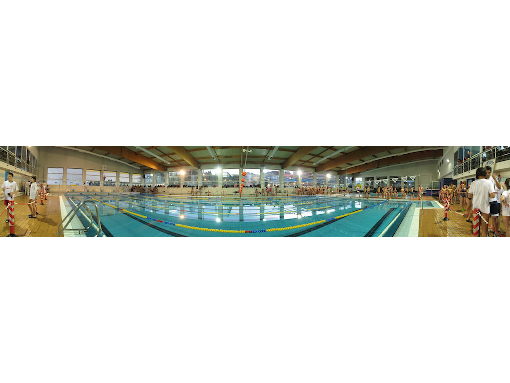 Piscina Municipal de Ponteareas · Panóramica alternativa