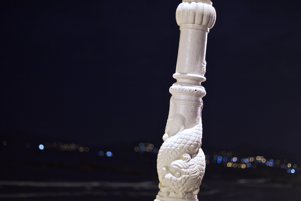 playa de samil (vigo) de madrugada playa de samil (vigo) de madrugada