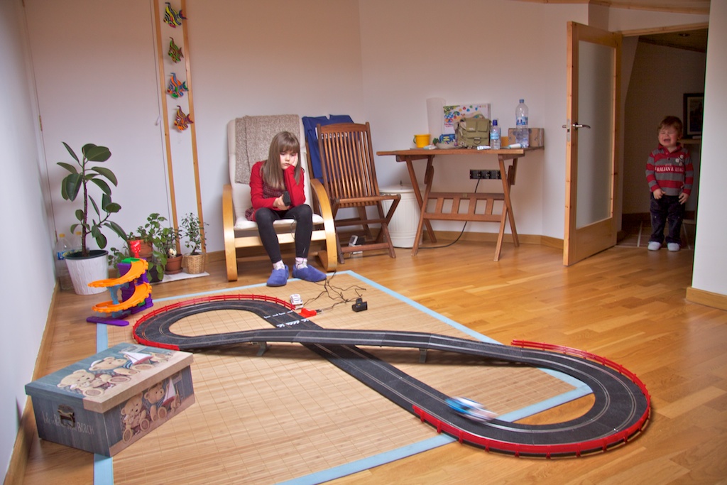 El scalextric no es aburrido