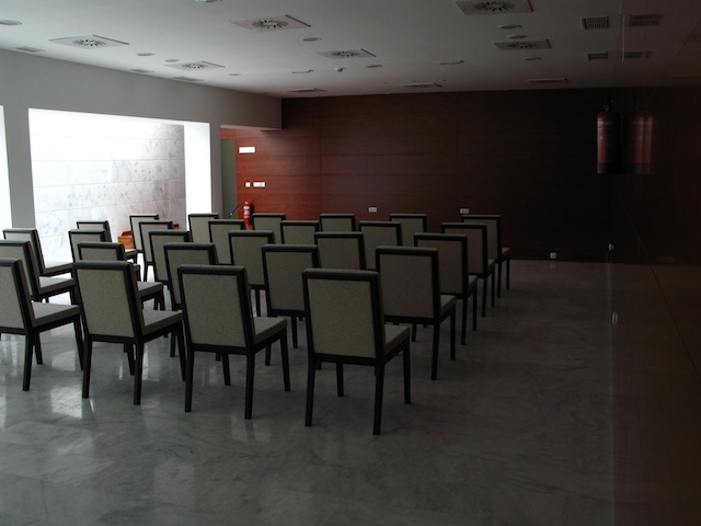 Sala de cultos, detalle