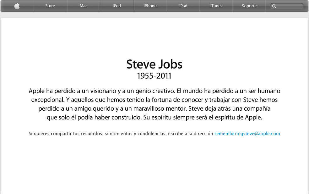 Steve Jobs 1955-2011
