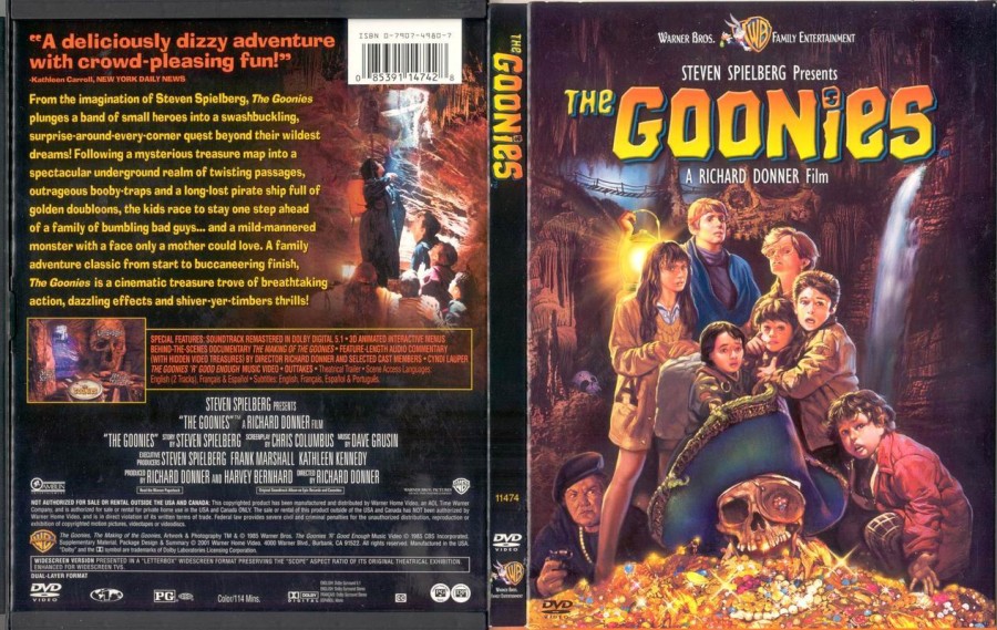 the goonies dvd cover