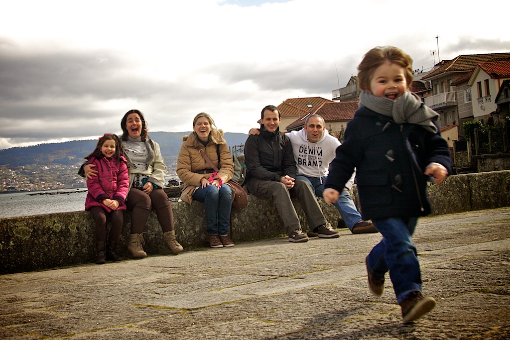 Viejos amigos en Combarro