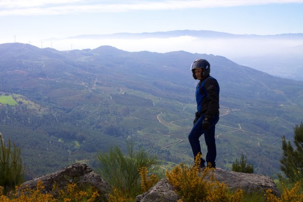 vistas desde el alto de sandomedio as neves