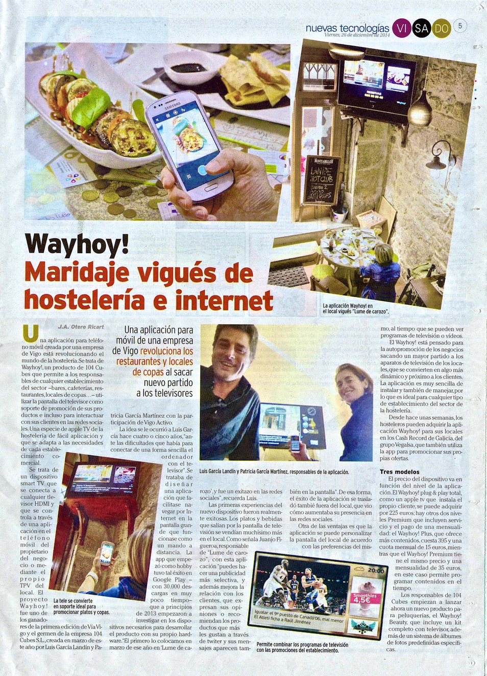 Wayhoy! en Faro de Vigo