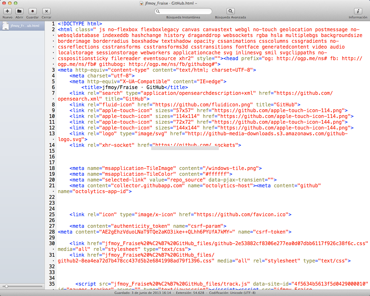 Fraise editor de texto para Mac OSX como alternativa a Smultron