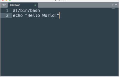 Convertir un script bash en ejecutable por el Finder