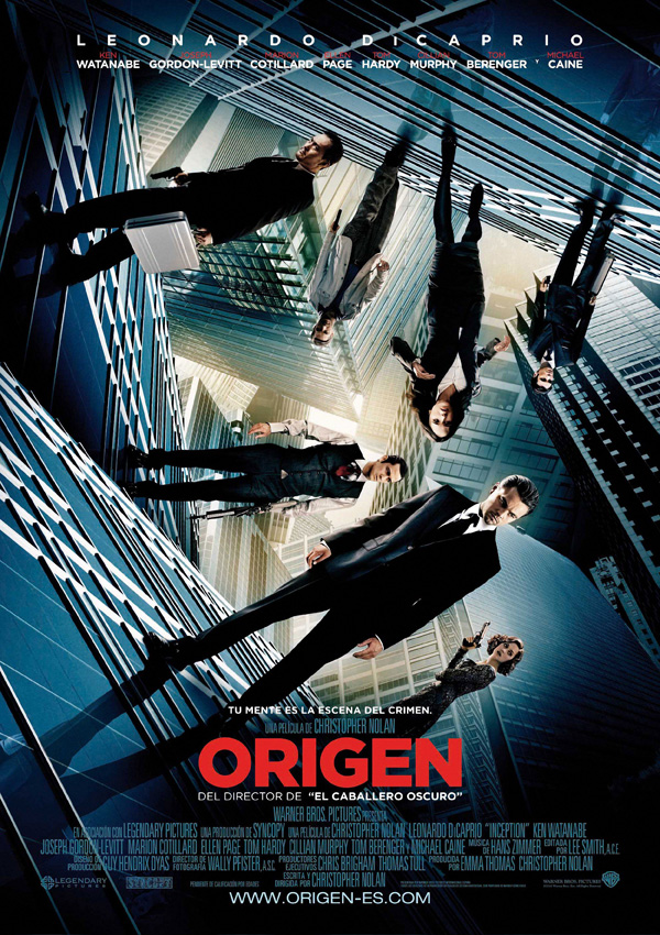 Origen (Inception) Leonardo Dicaprio · Christopher Nolan 2010