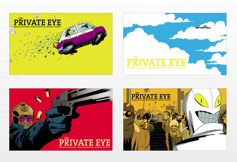 the private eye comic issues 01-04